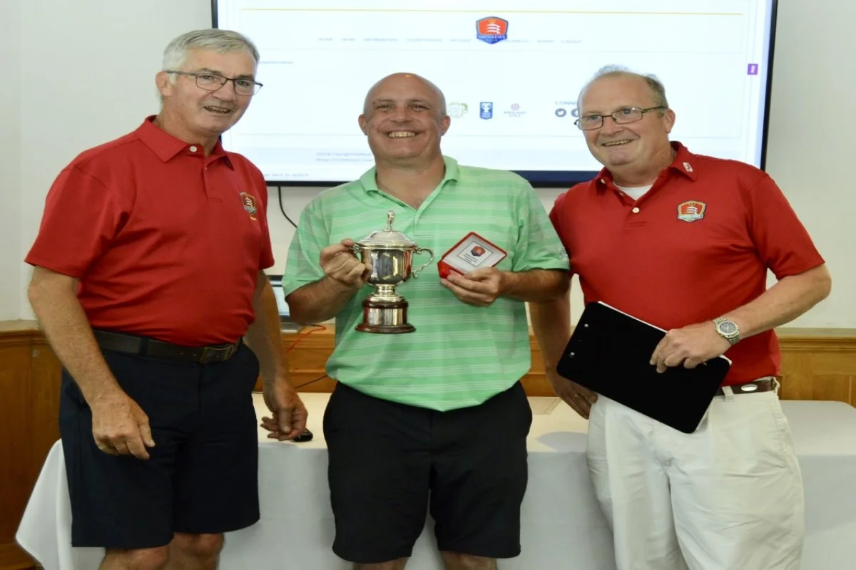 Justin Phelps retains his Mid- Am title at Crews Hill