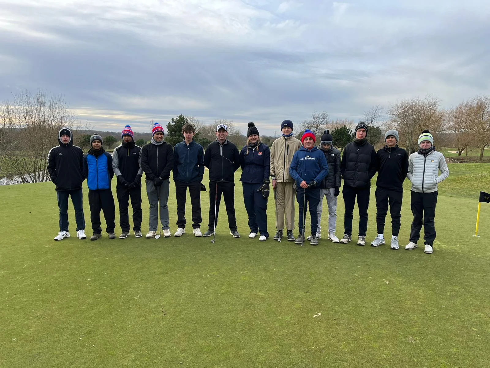 Boys U16’s Squad Team assemble for Winter Training