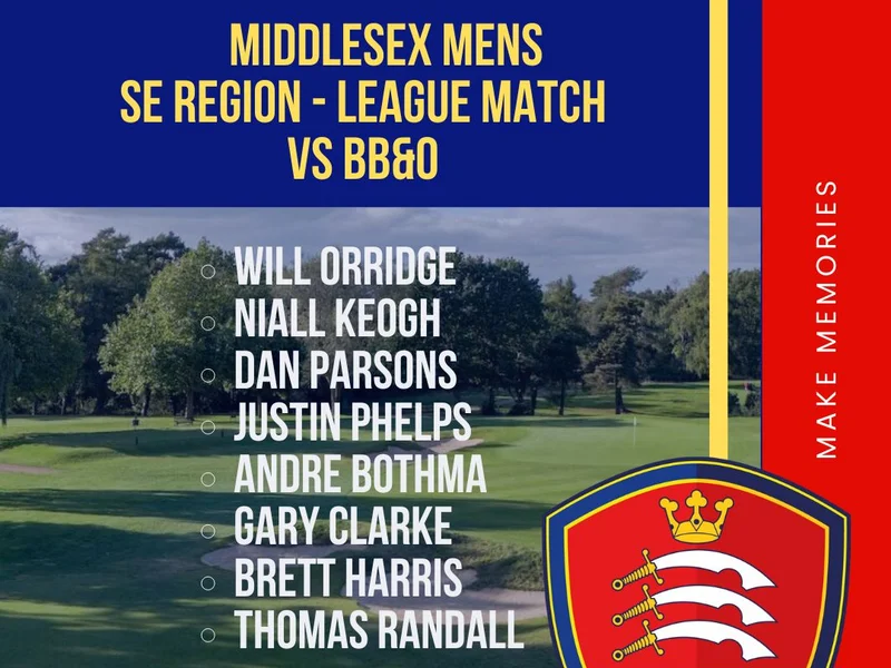 1st Team Tees off New Season away at BB&O.