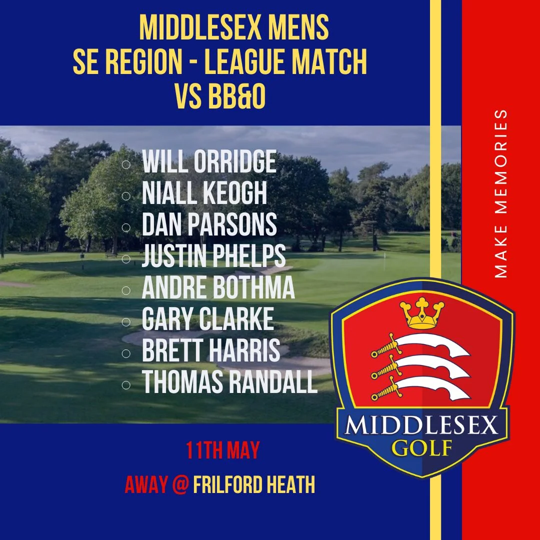 1st Team Tees off New Season away at BB&O.